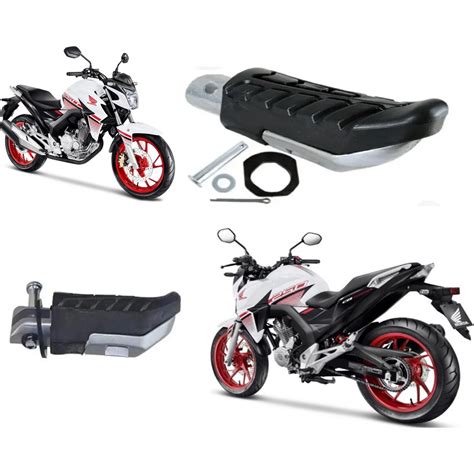 Pedaleira Traseira Ou Dianteira Cb250 Twister 2014 A 2022 Shopee Brasil