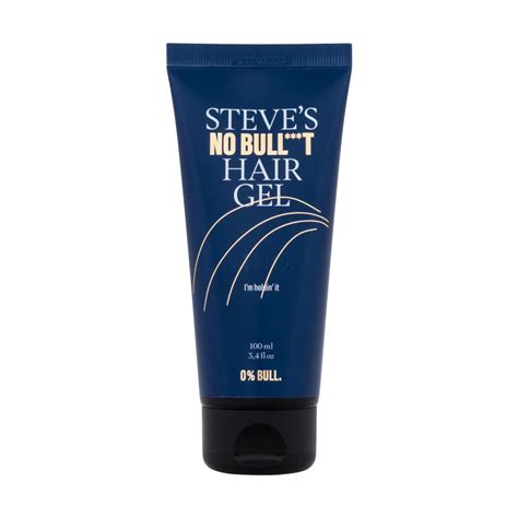 Steves No Bull t Hair Gel Gel na vlasy pro muže 100 ml ELNINO CZ