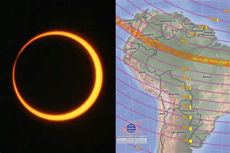 Falta poco para el Eclipse solar del 2023 Colombia entre los países