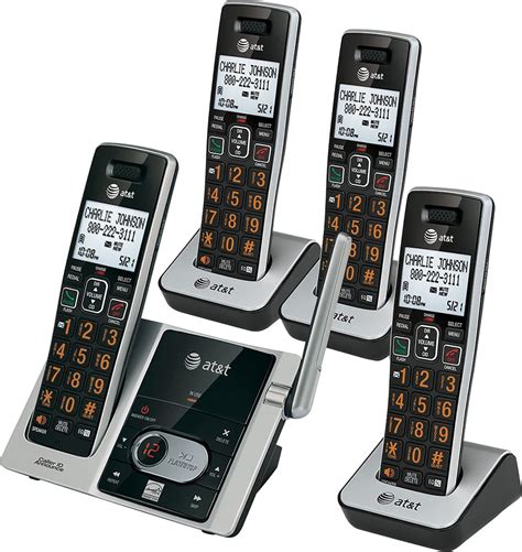 Best Buy: AT&T CL82413 DECT 6.0 Expandable Cordless Phone System with ...