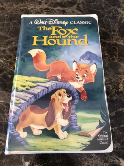 Walt Disney Classic The Fox And The Hound Black Diamond Vhs Tape