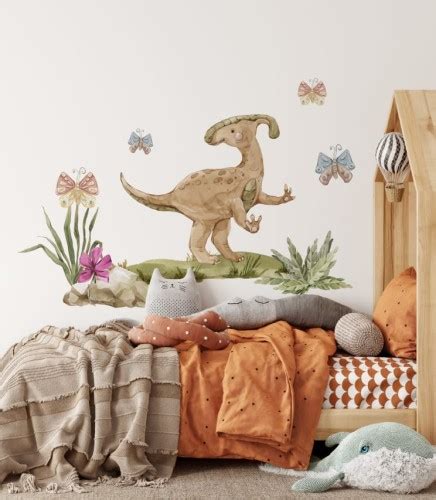 Naklejka brązowy dinozaur parazaurolof Fotobloki decor