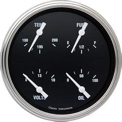 Classic Instruments Hot Rod Series Gauge Sets Free Shipping On Orders