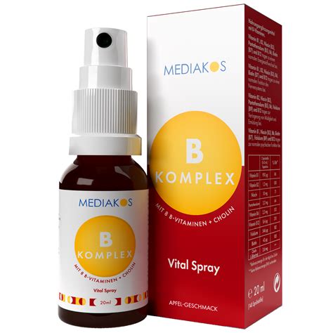 Vitamin B Komplex Vital Spray Mit Allen B Vitaminen