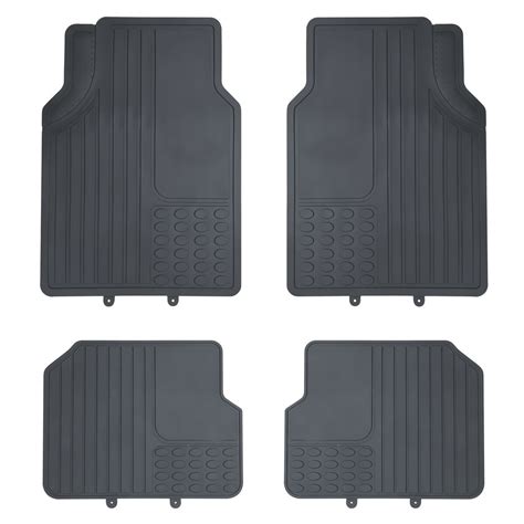 Universal Rubber Floor Mat Set For Trucks And Suvs Tramontina