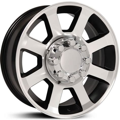 Fits Ford F 250 F 350 Style Fr78 Wheels Satin Black Machined Face