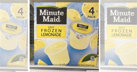 Free Minute Maid Soft Frozen Lemonade At Kroger Living Rich With