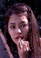 Naked Yun Hong Oh In Green Chair