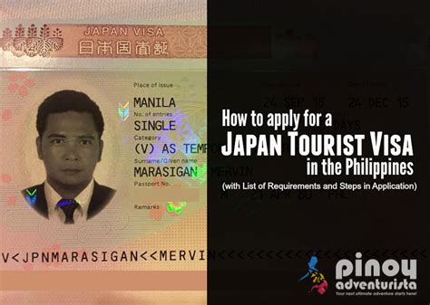 HOW TO APPLY FOR A JAPAN TOURIST VISA IN THE PHILIPPINES (with List of Requirements and Steps in ...