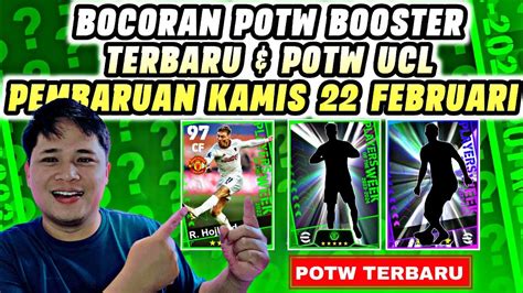 Bocoran Potw Ucl Potw Booster Terbaru Pembaruan Kamis Februari