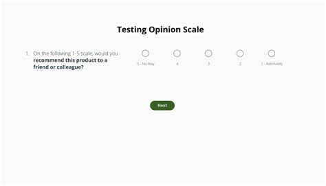 Opinion Scale Question Ethnio Help Center