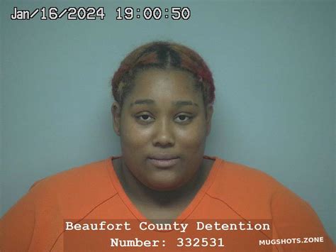 Bennayah Lejae Collier 01 16 2024 Beaufort County Mugshots Zone