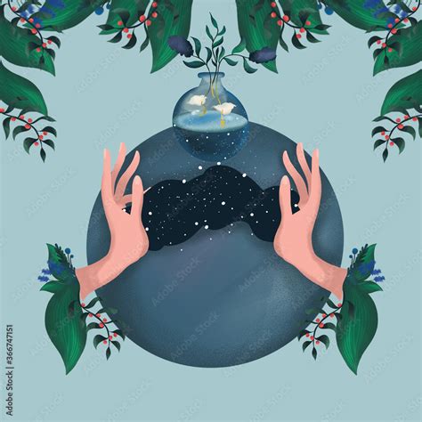 Magic Hands Stock Illustration | Adobe Stock