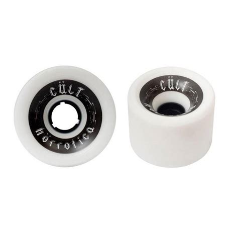 Cult Hurtler 72mm 78a White Horrotica Race Freeride Wheel Australian