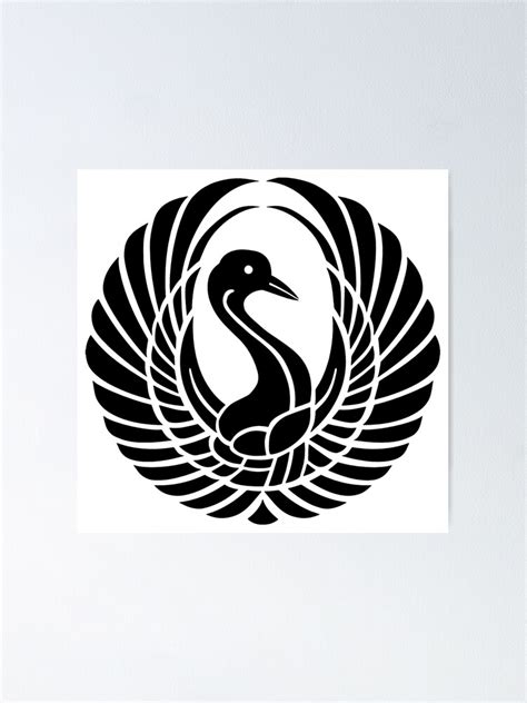 Black Swan Logo Poster For Sale By Aaronisback Redbubble