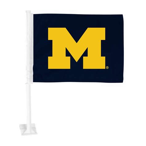 FANMATS University of Michigan Car Flag 26119 - The Home Depot