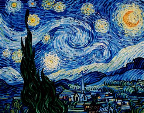 The Process Of Painting “starry Night” Van Gogh Jessica Siemens