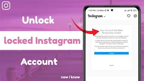 How To Fix Instagram Account Temporarily Locked Youtube