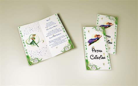 Invitatie De Botez Cu Peter Pan Tulpa Ro