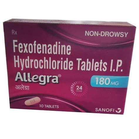 Fexofenadine Hydrochloride Tablets At Rs 150box Gangotri