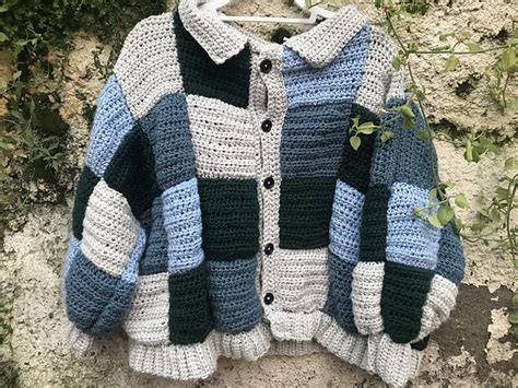 Ravelry Patchwork Cardigan Pattern By Amanda Raddatz