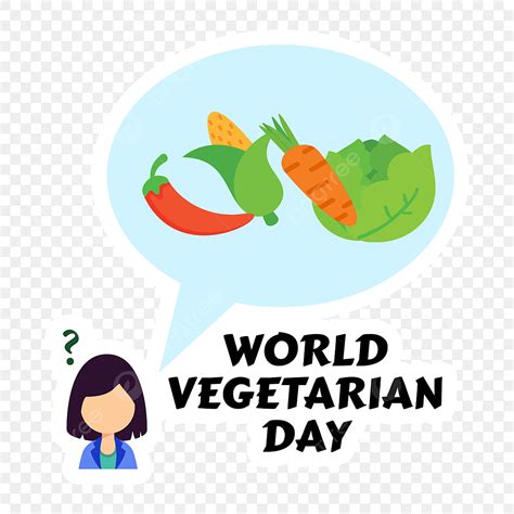 World Vegetarian Day PNG Transparent Colorful Fruits And Vegetables