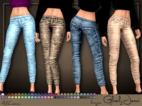 The Sims Resource Jeans Glazely