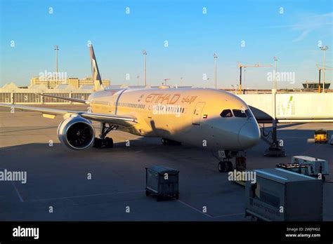 Dreamliner Der Etihad Airways Etihad Airways Ist Die Nationale