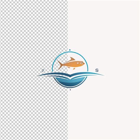 Logotipo De Peixe Em Fundo Transparente Psd Premium