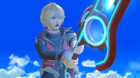 Smash 4 Shulk Face And Hair Super Smash Bros Ultimate Mods