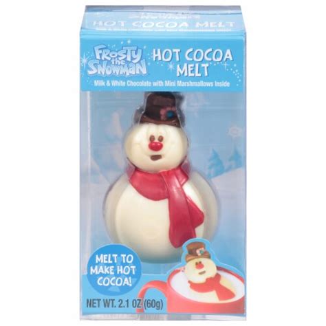 Treat Street Holiday Frosty The Snowman Hot Chocolate Melt Pk Fred