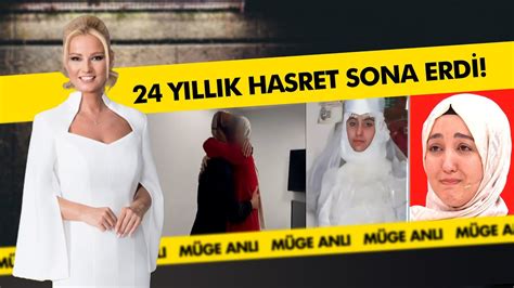 Sinem 1999 da 6 aylık bebekken ayrıldığı annesine kavuştu Müge Anlı