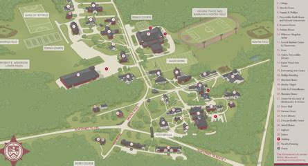 The Governor's Academy: Campus Map