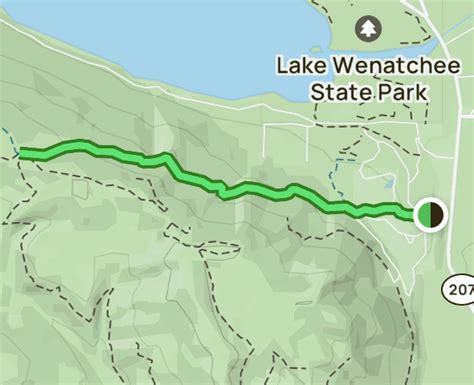 Nason Ridge Snowshoe Route Via Nason Ridge Sno Park Washington 107