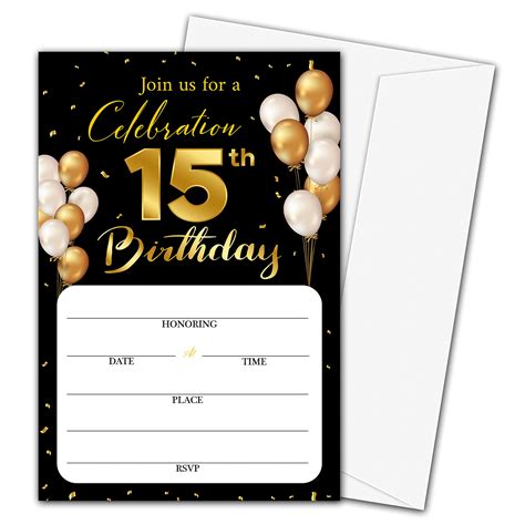 birthday invitation card girl 18 years 9