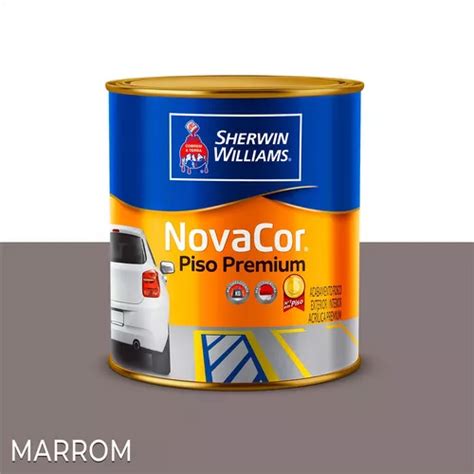 Tinta Acr Lica Novacor Piso Premium Sherwin Willims L Cor Marrom