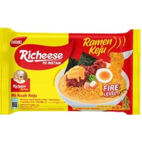 Jual Mie Goreng Richeese Nabati R Free Bubble Dan Kardus Shopee Indonesia