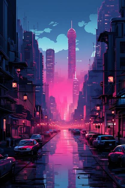 Premium AI Image | Cyberpunk Cityscape Dive Into a Futuristic Cityscape ...