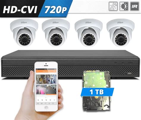 Dahua Camera Hd Cvi Video Surveillance Security Hd P Complete