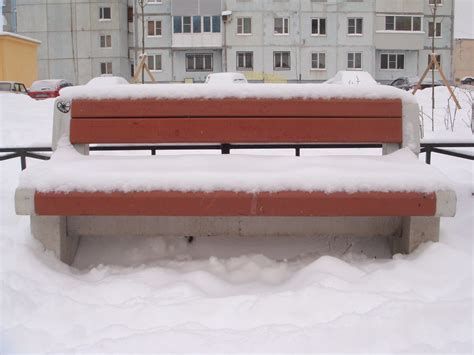 Bench Under Snow Alexey Ivanov Flickr