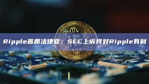 Ripple首席法律官：sec上诉将对ripple有利 数字藏品