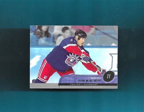 2002 03 Upper Deck Card 364 MARK MESSIER NEW YORK RANGERS SHARP EBay