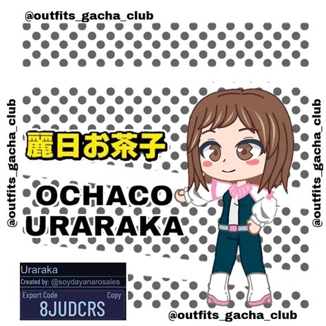 Uraraka Hero Costume Gacha Club Outlet Offers Th