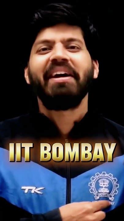 Iit Bombay Is Aim ️ ️ Iit Motivation Status Iit Status Shorts