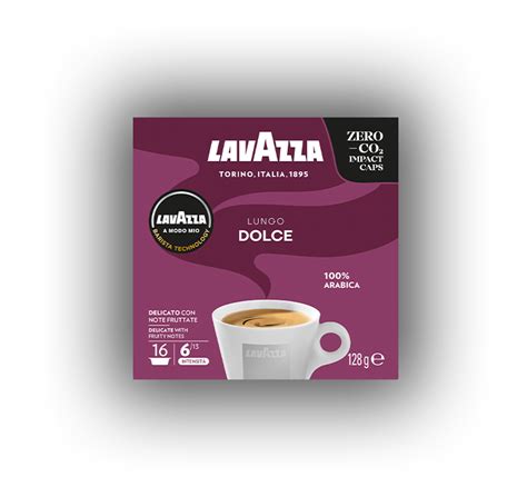 A Modo Mio Lungo Dolce Espresso Coffee Capsules Lavazza