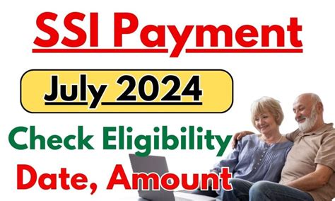 Ssi Payment Schedule 2024 July Brigit Vivyanne