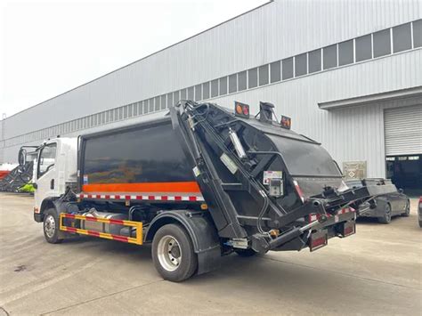 10cbm 12 Months Manten Naked Waxed Bulk Ship RO RO Compression Garbage Wastement Truck