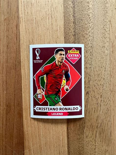 Panini Extra Sticker WM 2022 Cristiano Ronaldo Acheter Sur Ricardo