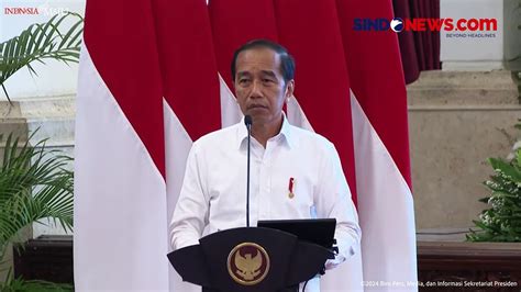 Jokowi Sebut Dunia Menuju Pada Neraka Iklim Berdampak Ke Penyediaan