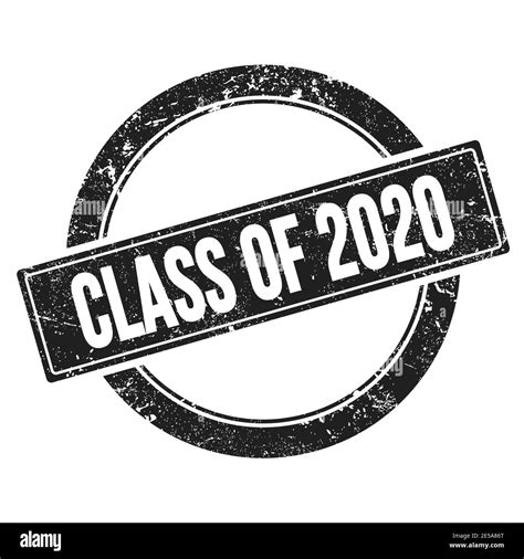 Class Of Text On Black Grungy Round Vintage Stamp Stock Photo Alamy